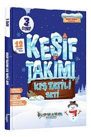 İLKOKULLUYUM 3.SINIF KEŞİF TAKIMI KIŞ TATİLİ SETİ 25-26