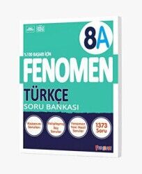 FENOMEN 8.SINIF TÜRKÇE (A) SORU BANKASI