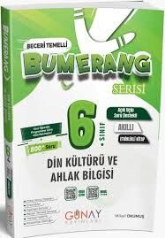 GÜNAY 6.SINIF DİN KÜLTÜRÜ ve AHLAK BİLGİSİ BUMERANG 32 HAFTA DENEMELERİ