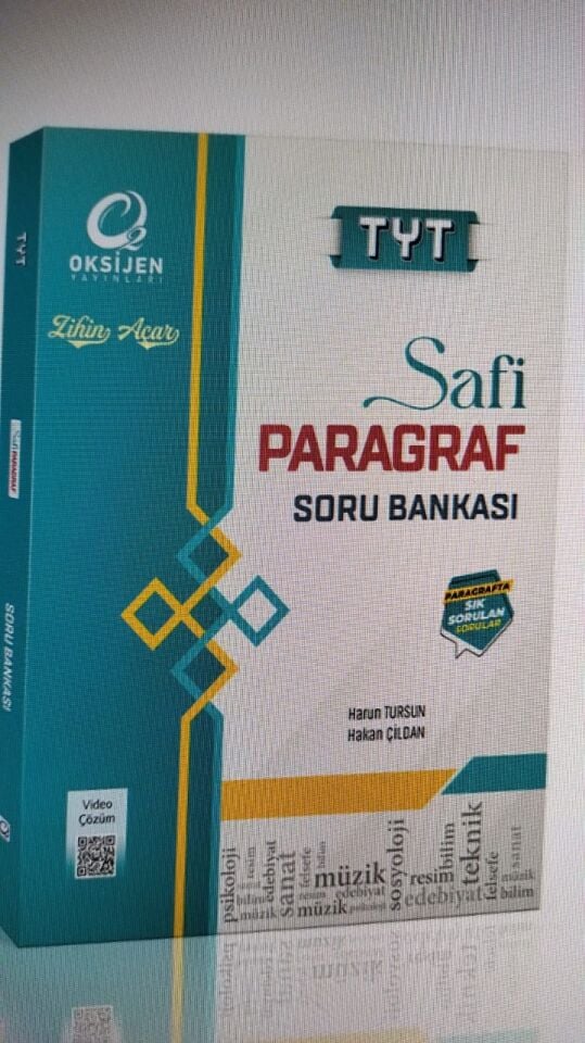 OKSİJEN TYT SAFİ PARAGRAF SORU BANKASI
