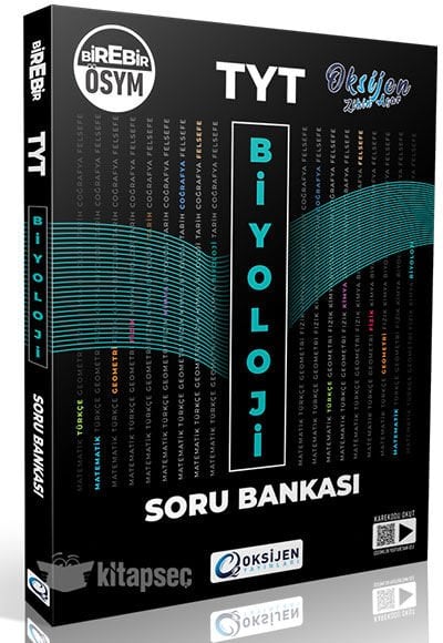 OKSİJEN TYT BİYOLOJİ SORU BANKASI (24-25)