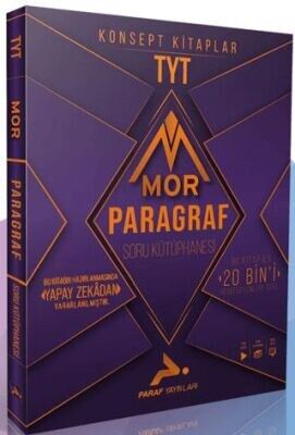 PARAGRAF TYT PARAGRAF MOR SORU KÜTÜPHANESİ