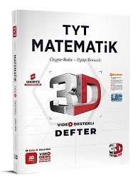 3D TYT MATEMATİK VİDEO DESTEKLİ DEFTER 2026