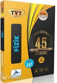 PARAF TYT FİZİK VİDEO ÇÖZÜMLÜ 45 DENEME