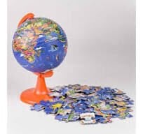 GÜRBÜZ 100 PARÇA PUZZLE 15cm KIDS MY WORLD KÜRE