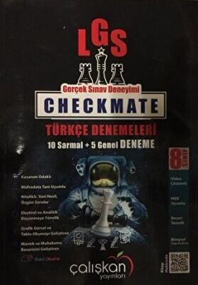 ÇALIŞKAN 8.SINIF TÜRKÇE CHECKMATE BRANŞ DENEMESİ
