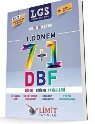 LİMİT LGS 1.DÖNEM DÖNEM BİTİRME FASİKÜLLERİ