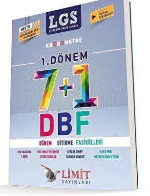 LİMİT LGS 1.DÖNEM DÖNEM BİTİRME FASİKÜLLERİ