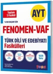 FENOMEN AYT TÜRK DİLİ VE EDEBİYATI VAF FASİKÜL SET (1-2-3-4-5 FASİKÜL)