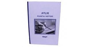 ÖZKAN G0333 AYLIK PUANTAJ DEFTERİ