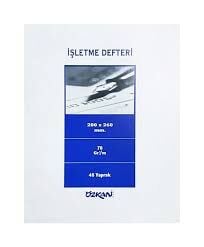 ÖZKAN İŞLETME DEFTERİ DERNEKLER İÇİN48 YAPRAK