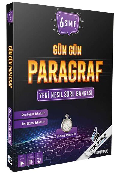 STRATEJİ 6.SINIF PARAGRAF GÜN GÜN SORU BANKASI