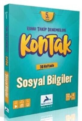 PARAF 5.SINIF SOSYAL BİLGİLER KONTAK SERİSİ KONU TAKİP DENEMELERİ