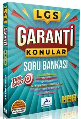 PARAF 8.SINIF GARANTİ KONULAR SORU BANKASI