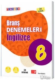 FENOMEN 8.SINIF İNGİLİZCE 24 DENEME (2024-2025)