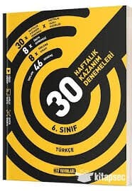 Hiz 6.Sınıf Türkçe 30 Haftalik Deneme