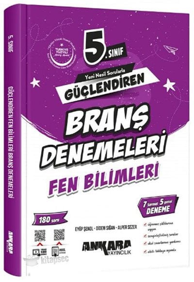 ANKARA 5.SINIF FEN BİLİMLERİ GÜÇLENDİREN BRANŞ DENEME