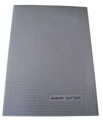 DİLMAN DİL-5365 KARAR DEFTERİ KARTON 22X31,5 40 YAPRAK NUMARALI