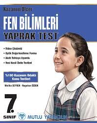 MUTLU 7.SINIF FEN BİLİMLERİ KAZANIM ÖLÇER YAPRAK TEST