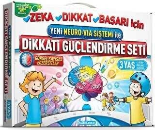 ADEDA DİKKAT GÜÇLENDİRME SETİ 3 YAŞ