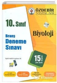 ÖZDEBİR 10.SINIF BİYOLOJİ BRANŞ DENEME-2026