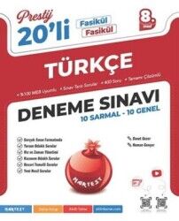 NARTEST 8.SINIF TÜRKÇE PRESTİJ 20 Lİ DENEME