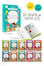 BİLGİPARK 1.SINIF İLK OKUMA VE YAZMA SETİ-ANETİL(10 KİTAP)