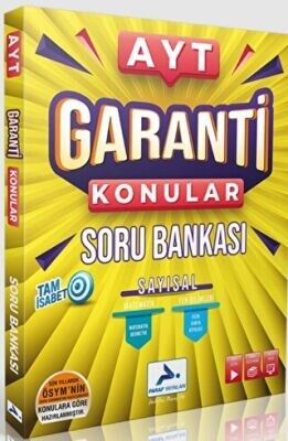 PARAF AYT SAYISAL GARANTİ KONULAR SORU BANKASI