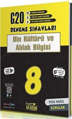ÜÇGEN 8.SINIF DİN KÜLTÜRÜ ve AHLAK BİLGİSİ 20 Lİ DENEME