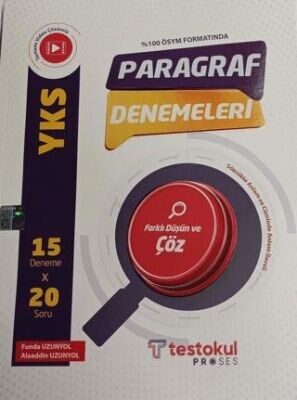 TESTOKUL TYT-AYT DİL BİLGİSİ 15 Lİ PARAGRAF 15 Lİ DENEMELERİ