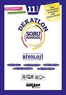 Ankara 11.Sınıf Biyoloji Dekatlon Soru Bankasi