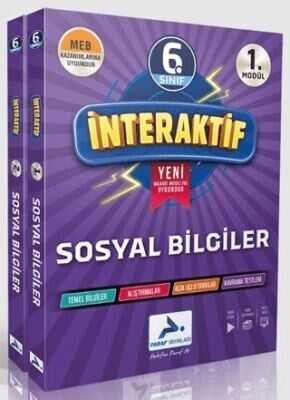 PARAF 6.SINIF SOSYAL  BİLGİLER İNTERAKTİF ETKİNLİKLİ ÇALIŞMA KİTABI 25-26
