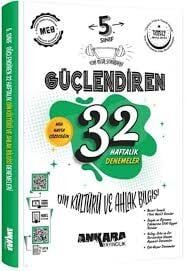 ANKARA 5.SINIF GÜÇ. 32 HAFTALIK DİN KÜLT. VE AHL. BİL.KAZANIM DENEMELERİ 2025