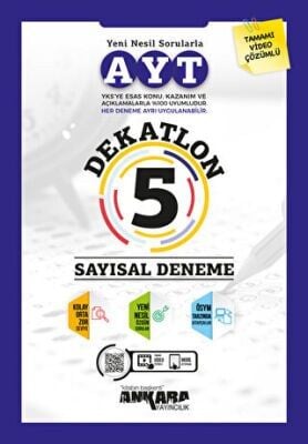 ANKARA AYT DEKATLON 5 SAYISAL DENEME