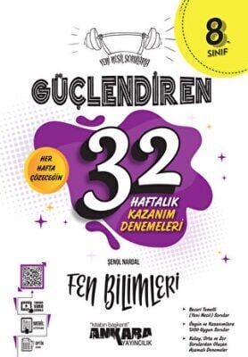 ANKARA 8.SINIF FEN BİLİMLERİ 32 HAFTA GÜÇLENDİREN DENEME