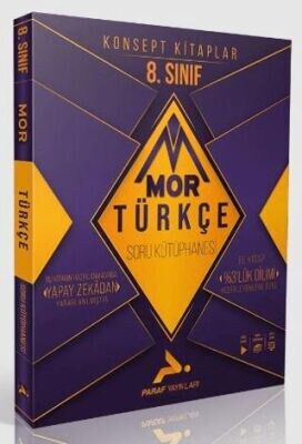 Paraf 8.Sınıf Türkçe Mor Soru Bankasi