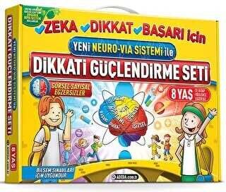 ADEDA DİKKAT GÜÇLENDİRME SETİ 8 YAŞ