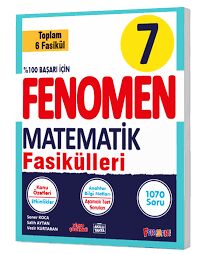Fenomen 7.Sınıf Matematik Fasikül Seti (1 2 3 4 5 6. Sayilar)