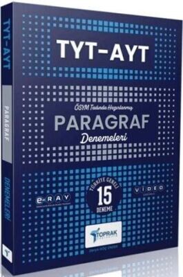 Toprak TYT-AYT Paragraf Deneme Kitabi (24-25)