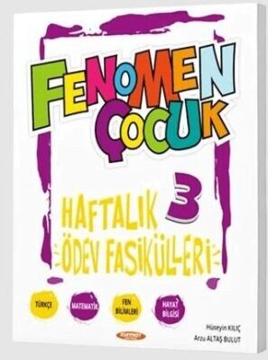 Fenomen Çocuk 3.Sınıf Haftalik Ödev Fasikülleri