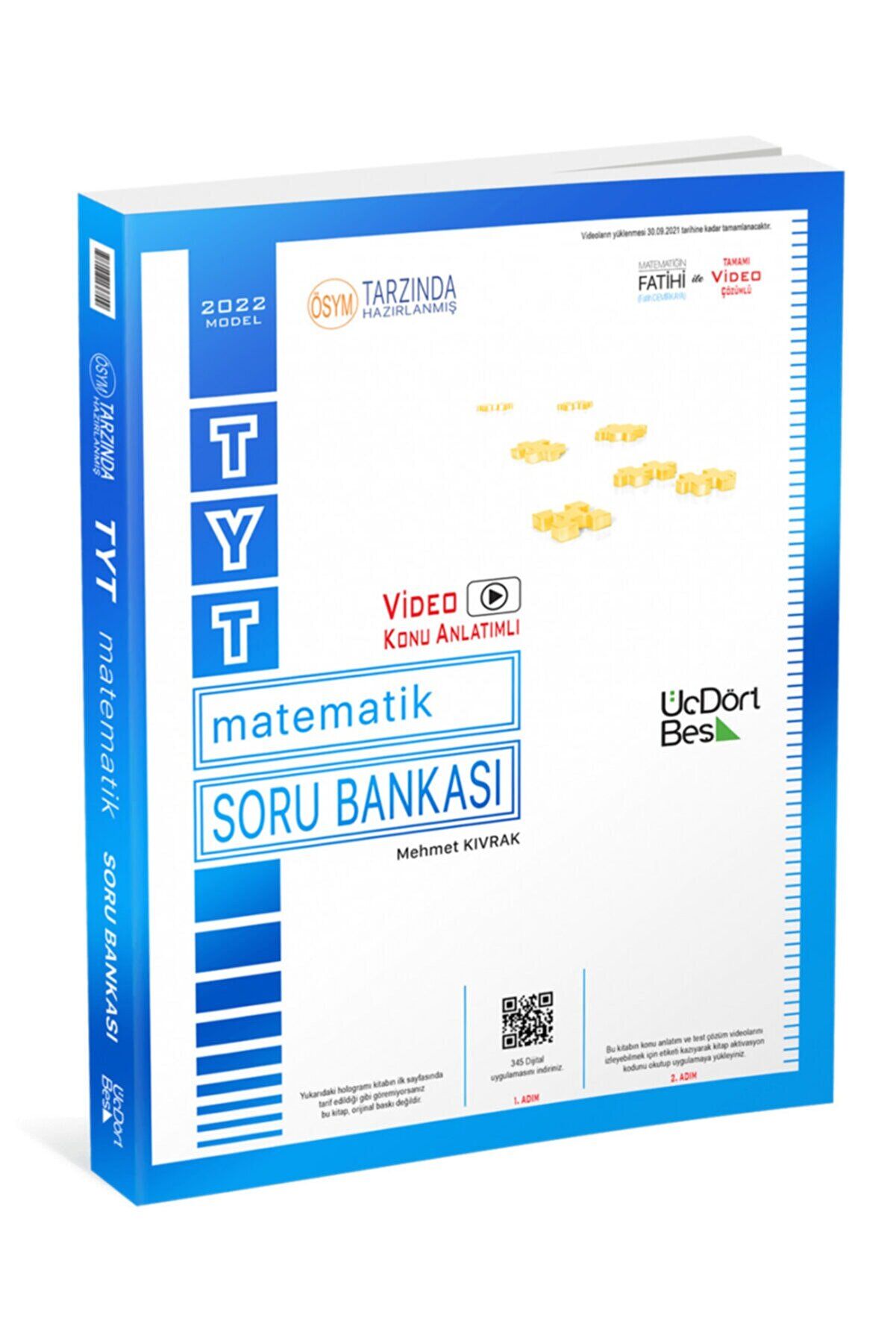 ÜÇDÖRTBEŞ TYT MATEMATİK SORU BANKASI