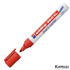 EDDİNG BEYAZ TAHTA KL KIRMIZI(E-360XL)