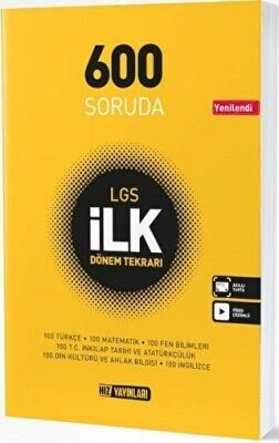 HIZ 8.SINIF 600 SORUDA LGS İLK DÖNEM TEKRARI