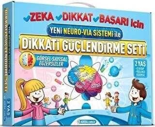 ADEDA DİKKAT GÜÇLENDİRME SETİ 2 YAŞ