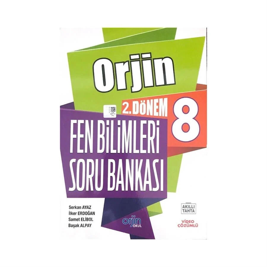 Orjin 8.Sınıf Fen Bilimleri 2.Dönem Soru Bankasi
