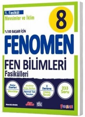 FENOMEN 8.SINIF FEN BİLİMLERİ 1.FASİKÜL (MEVSİMLER VE İKLİM)