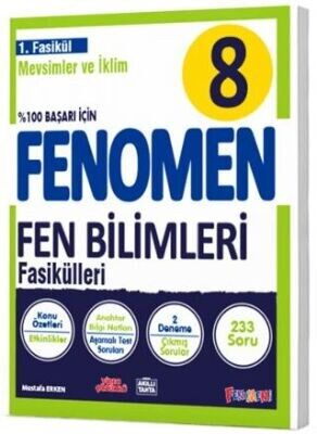 FENOMEN 8.SINIF FEN BİLİMLERİ 1.FASİKÜL (MEVSİMLER VE İKLİM)