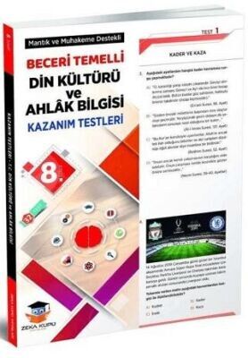 ZEKA KÜPÜ 8.SINIF DİN KÜLTÜRÜ ve AHLAK BİLGİSİ YAPRAK TEST
