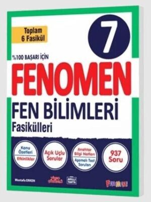 FENOMEN 7.SINIF FEN BİLİMLERİ FASİKÜLLERİ (6 FASİKÜL)