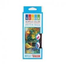 SÜDOR SD122 AKRİLİK BOYA 10X20 ML SETSANAT
